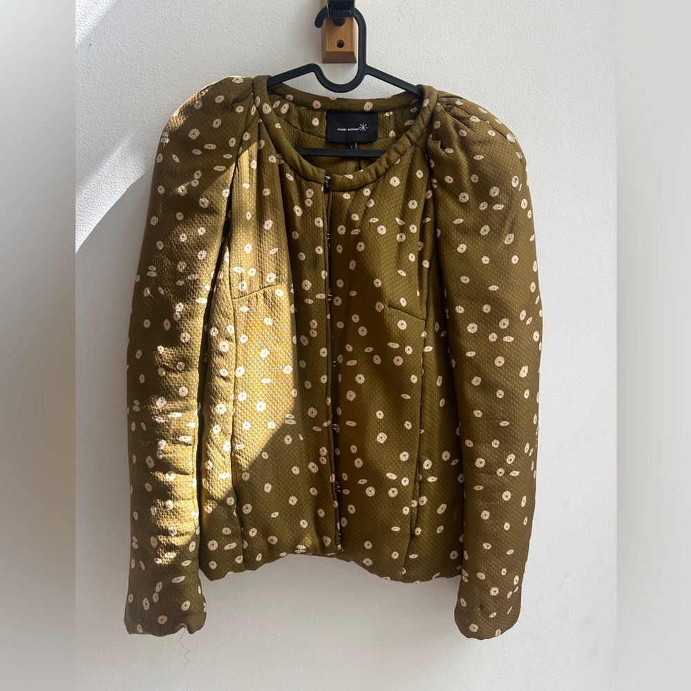 Isabel marant quilted jacket size 36 small